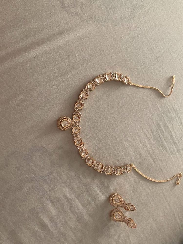 Beautiful Necklace With Earring