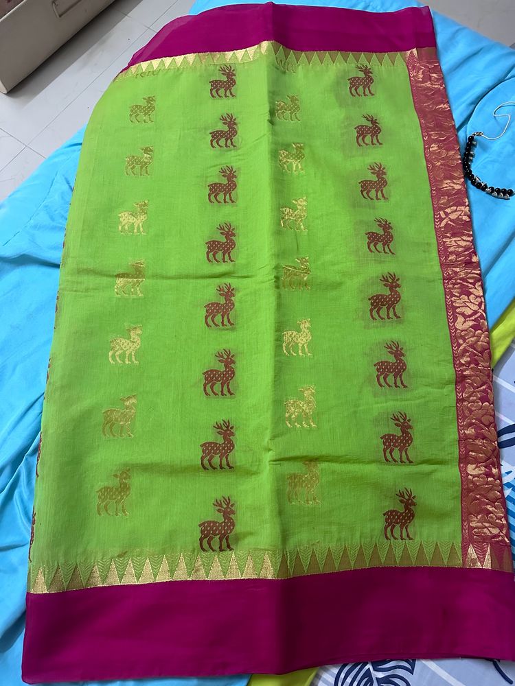 Beautiful Saree With Zari Silk