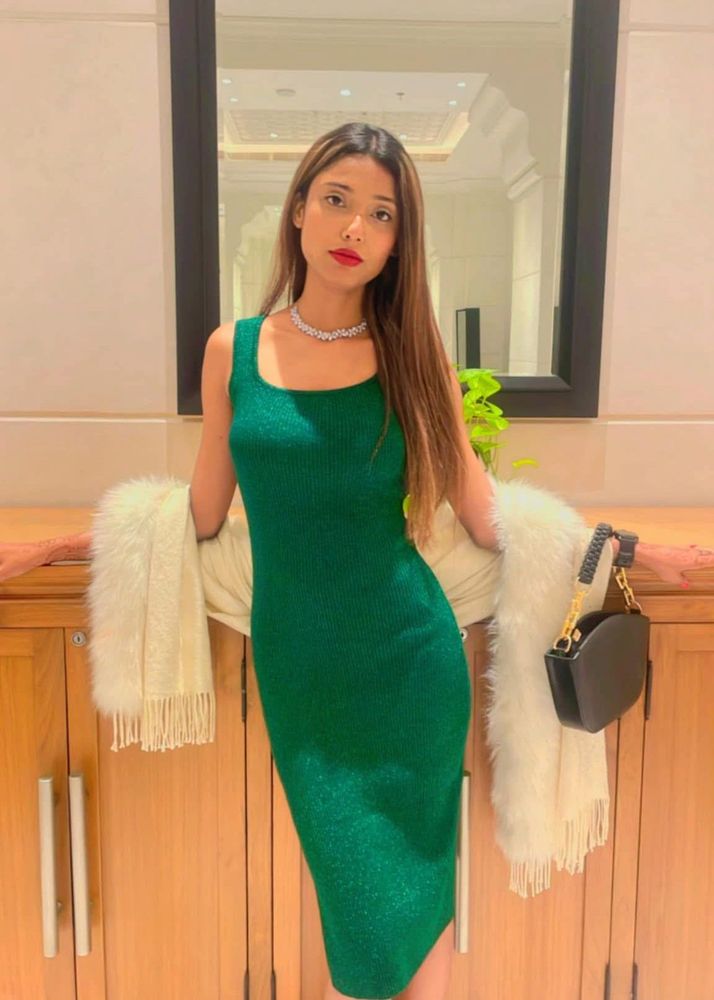 Green Bodycon Dress