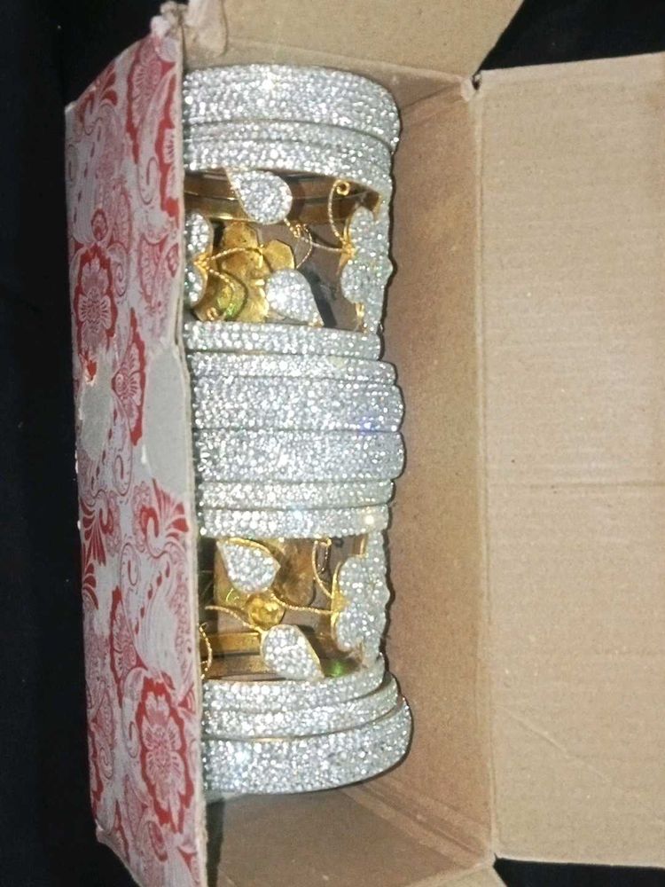 Sparkling Bridal Bangles