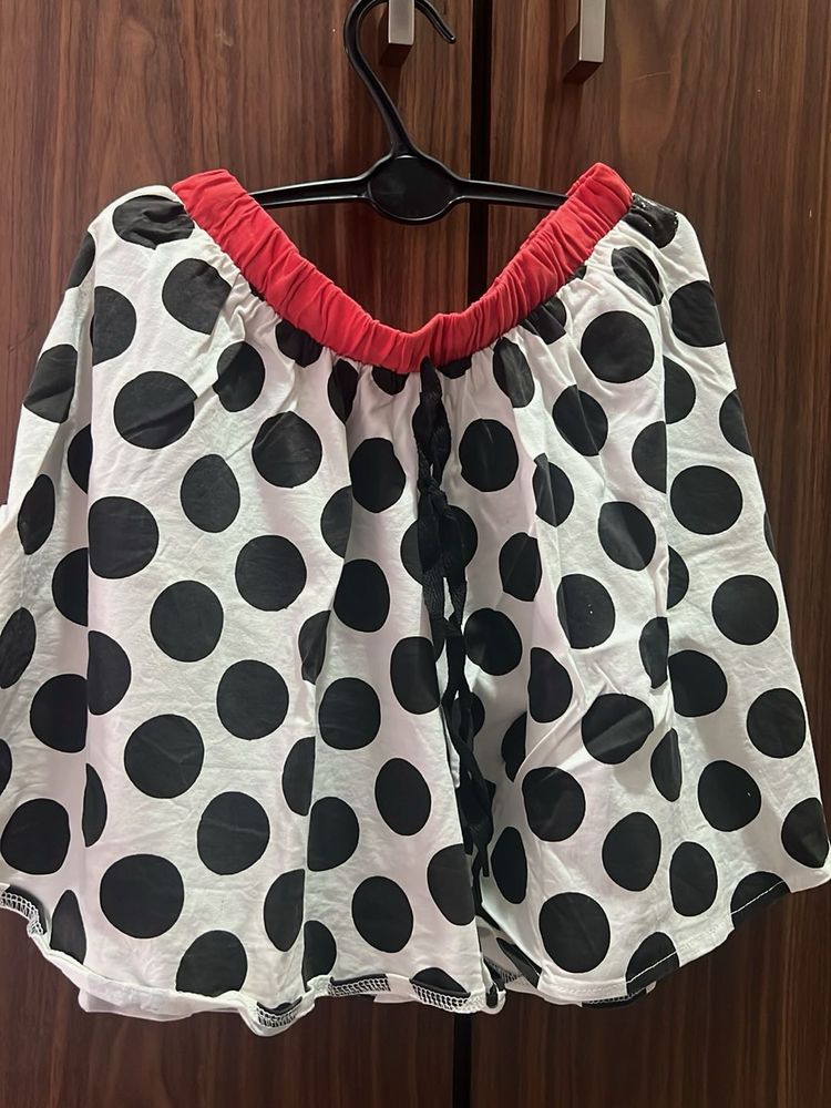 Polka Dot Skorts