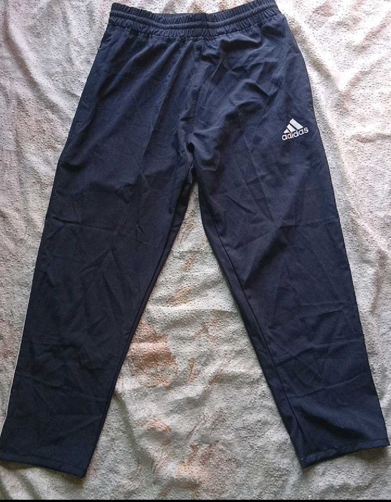 Dark Navy Blue Adidas Track Pants Unisex