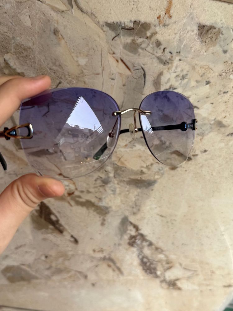 Imported Purple Tinted Sunglasses