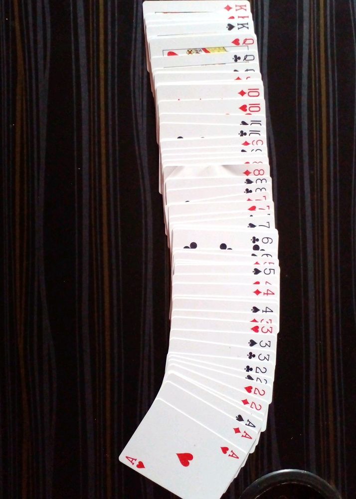 Premium Quality Solitaire Card (52 Cards) With Fre