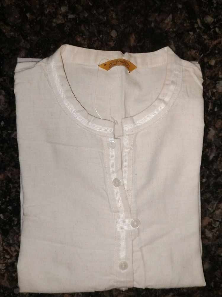 Aurelia Off White Kurta