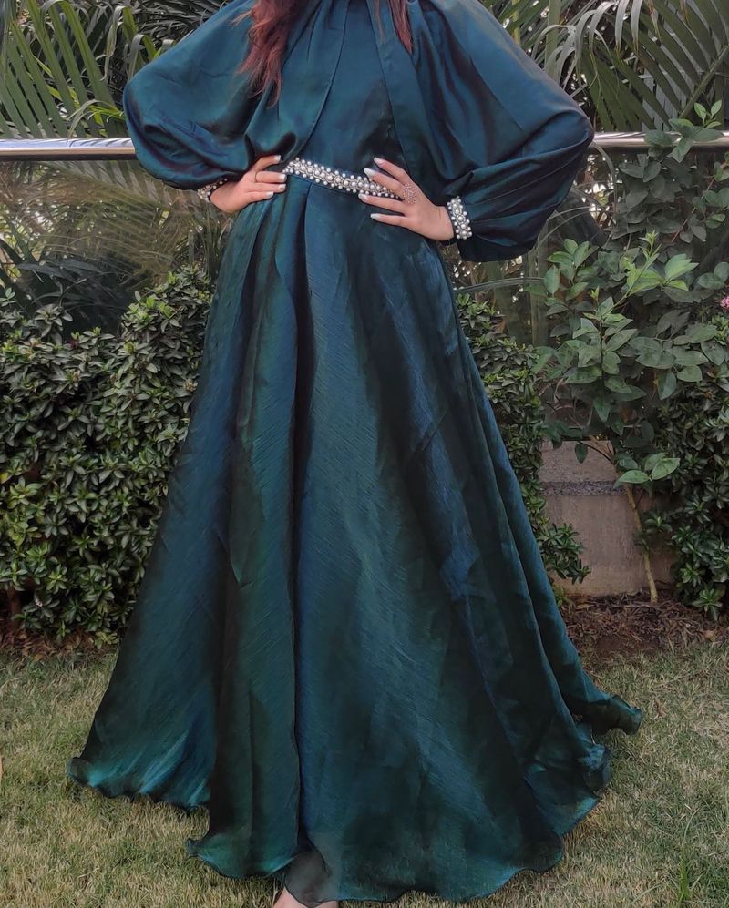 Green Western Gown