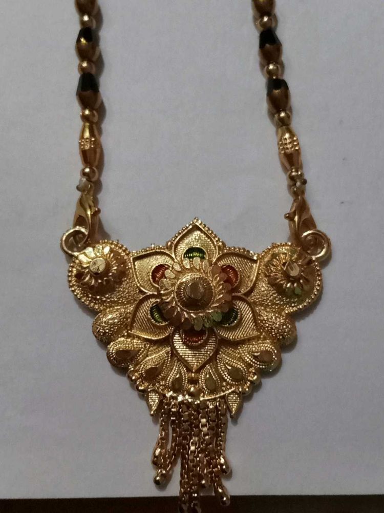 Floral Mangalsutra Pendant