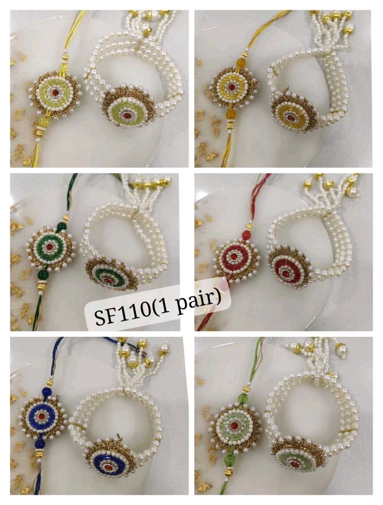 Beautiful Bracelet Rakhi Pair