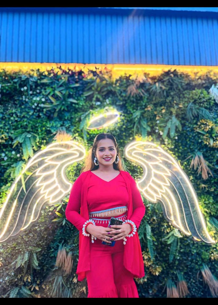 Stylish Red Co-ord Set