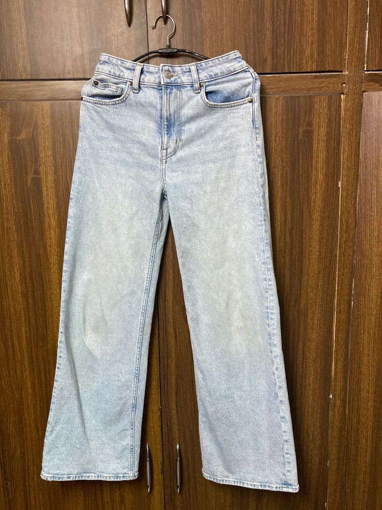 H&amp;M Wide Leg Jeans