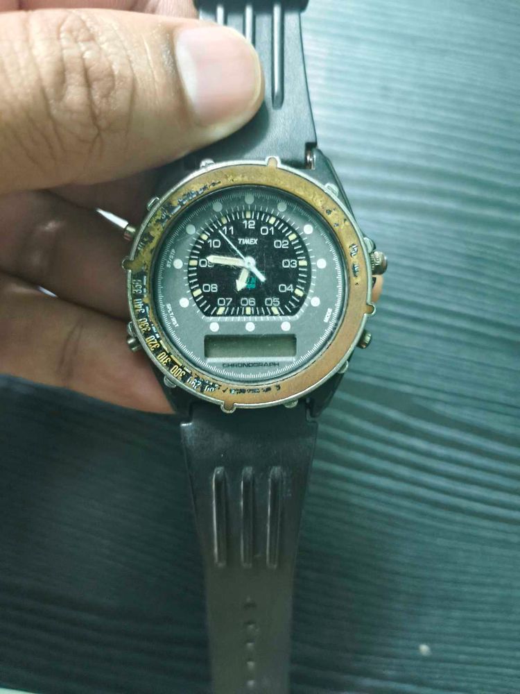 Vintage Timex(Digital + Analog) Watch