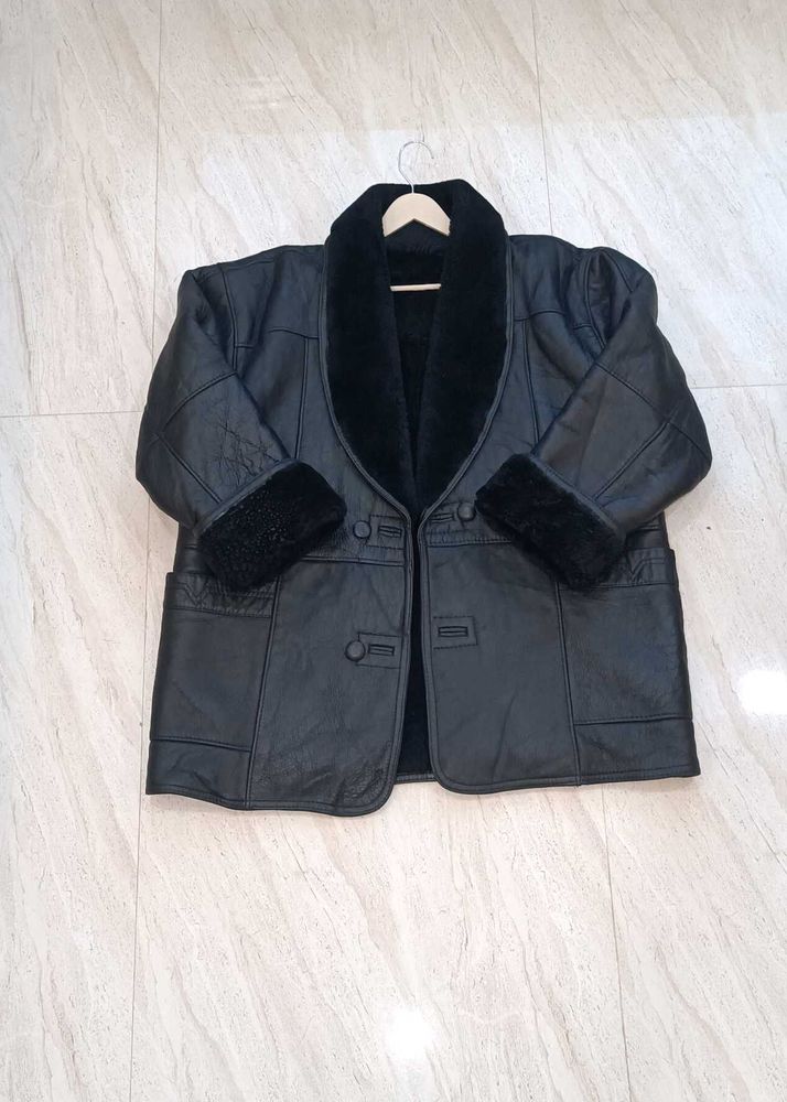 Sheep Leather Jacket Genuine