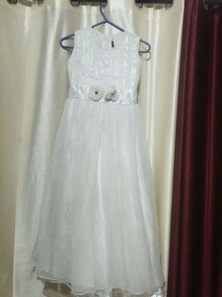 White Frock For Girls