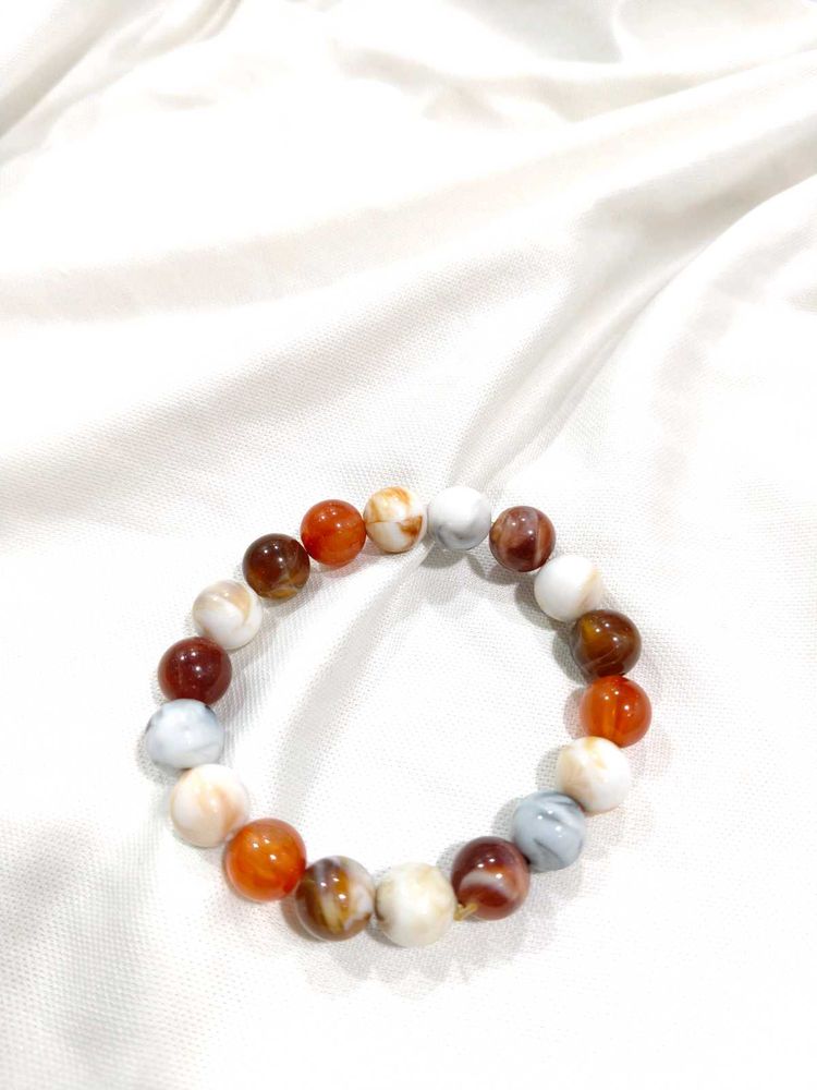 Beaded planet bracelet