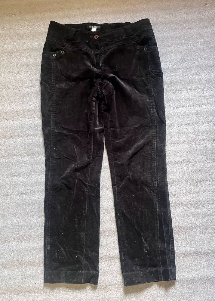 Black Corduroy Pants