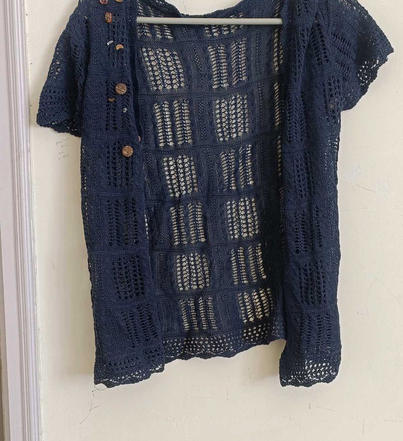 Crochet Knit Cardigan