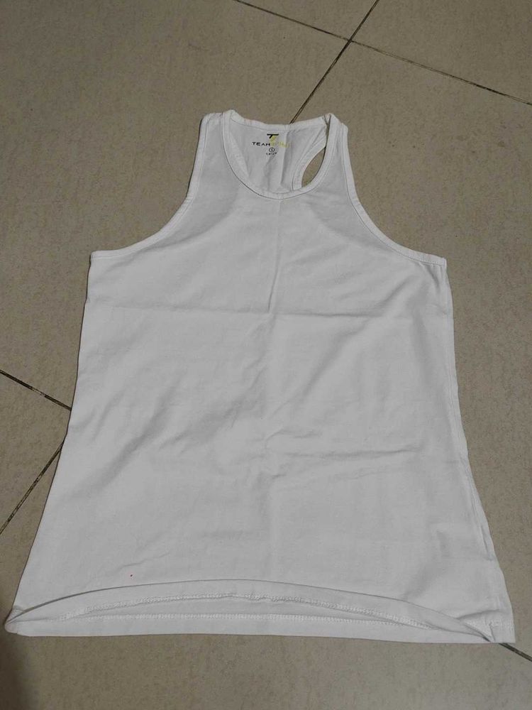 White Twofer Top