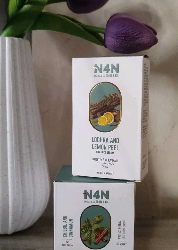 N4N Face Serum And Moisturizer