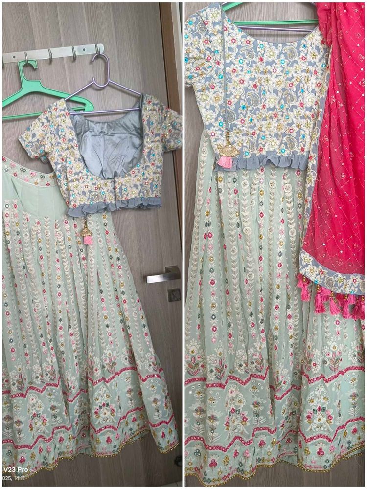 Embroidered Lehenga Choli Set