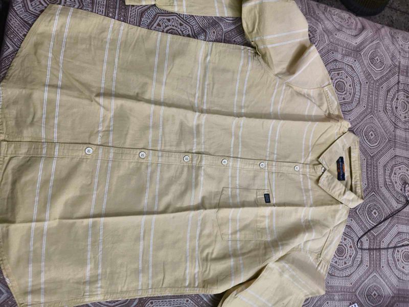 Striped Casual Shirt in L 40 for men