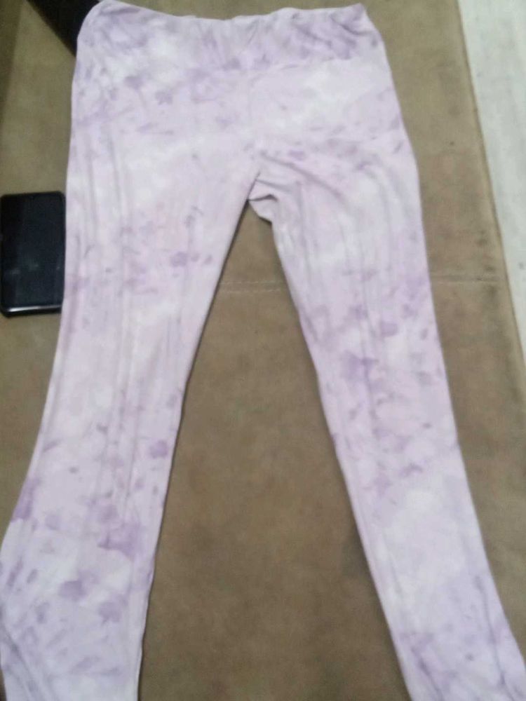 Tie-Dye Lavender Leggings