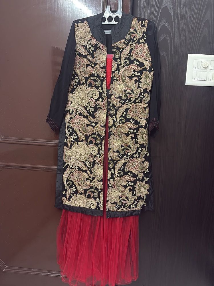 Embroidered Jacket Dress