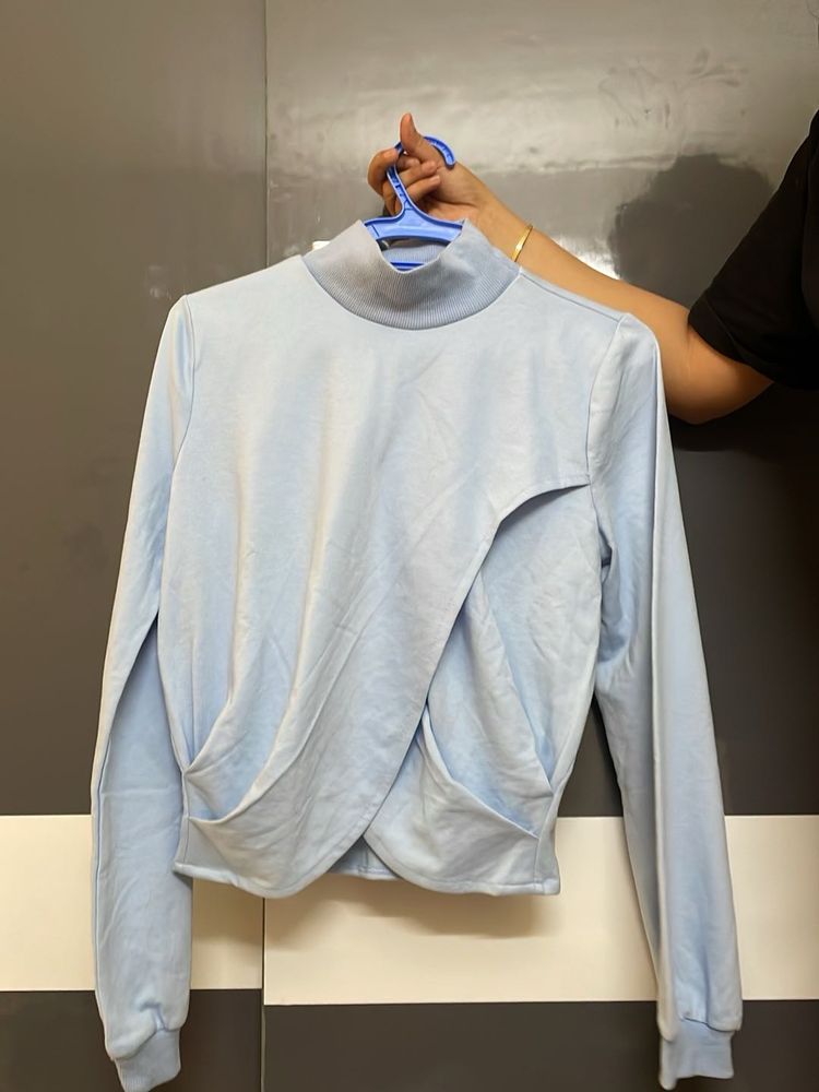 Stylish Cutout Long Sleeve Top