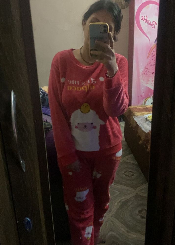 Cute Alpaca Pajama Set