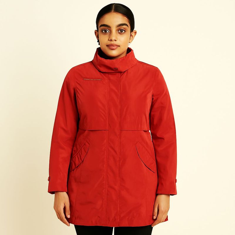 Red Winter Coat