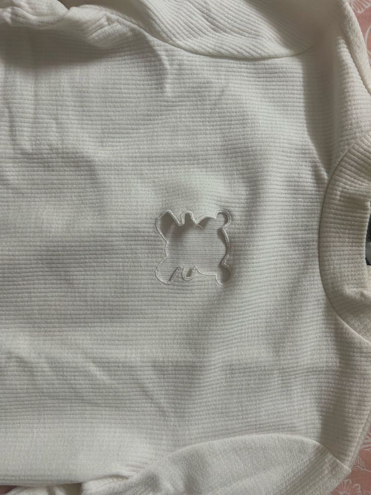 White Long Sleeve Top