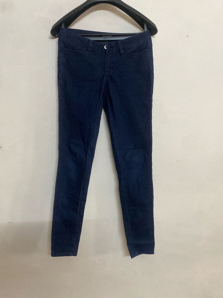 vero moda navy blue slim jeans