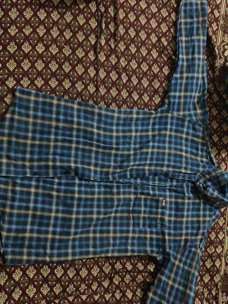 Vintage Plaid Flannel Shirt
