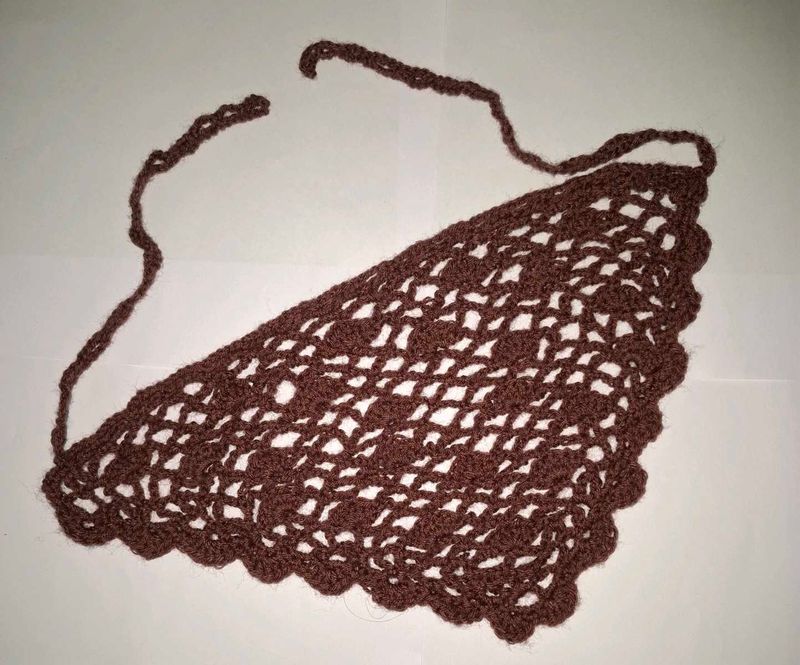 Crocheted Bandana