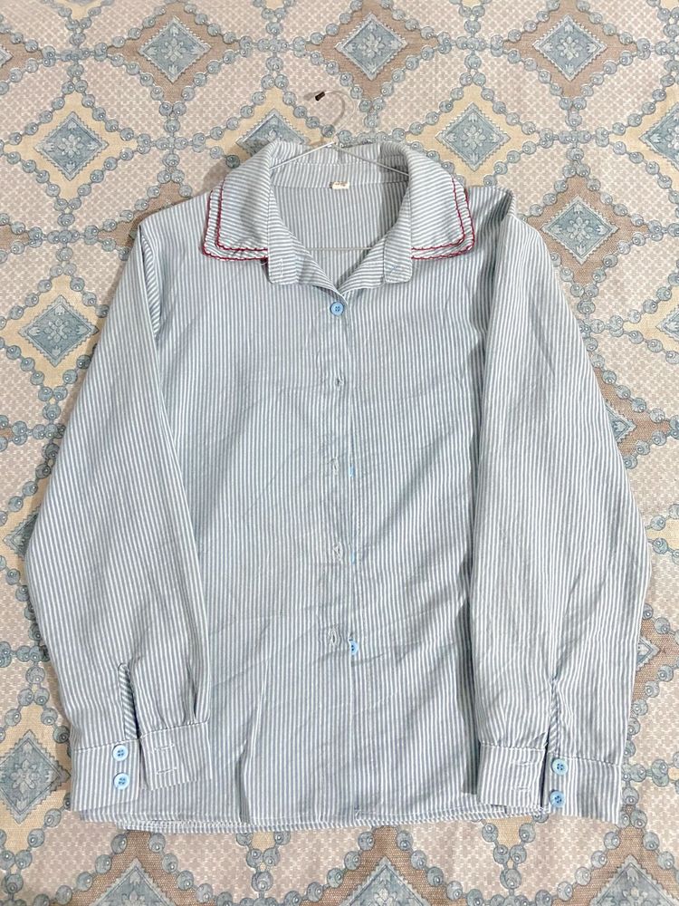 cute striped shirt 🍄