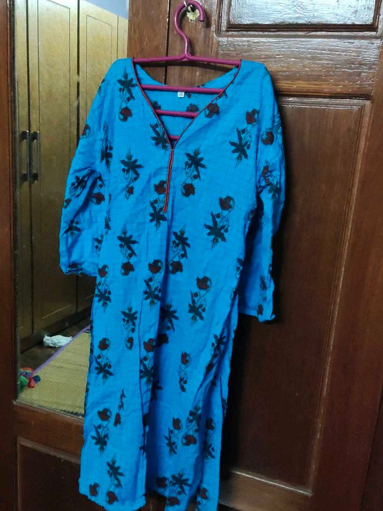 Blue Kurthi