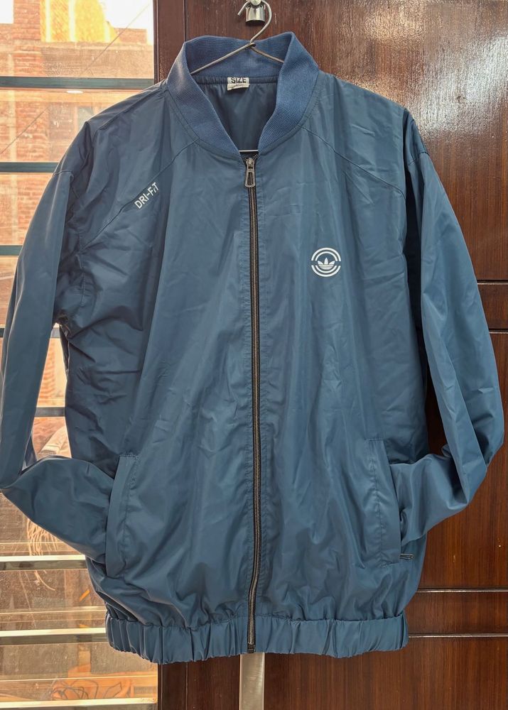 Blue sporty jacket