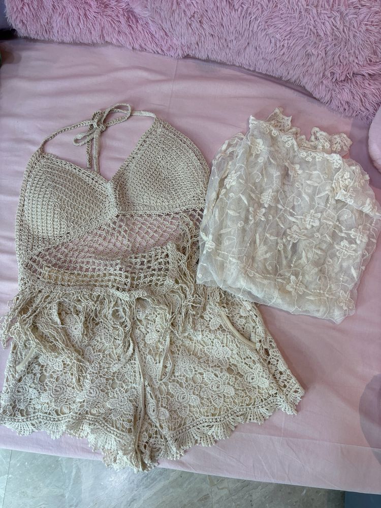 3 Piece Beach/ party Coord Set