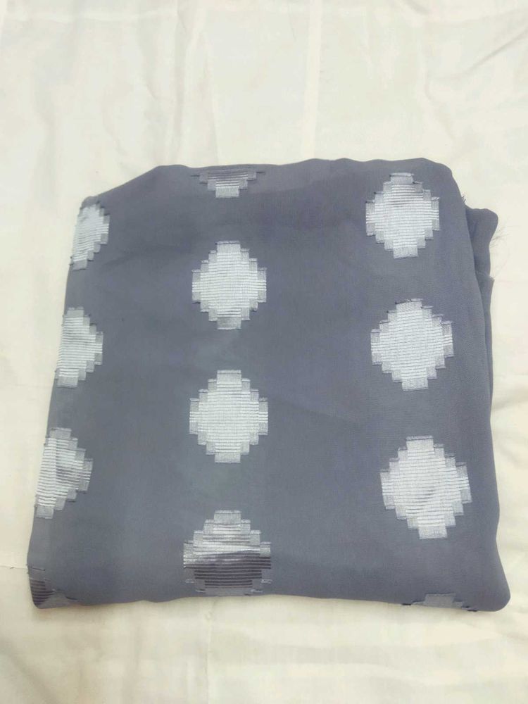 Grey Printed Fabric