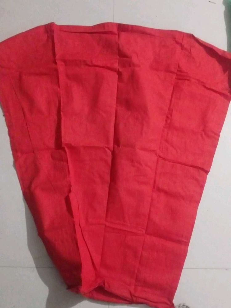 Red Cotton paticoat