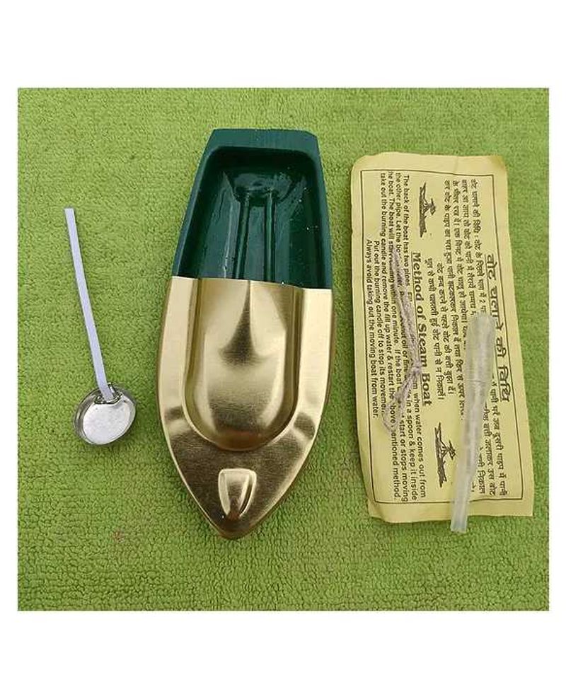 Steam Powered Tin Boat Toy