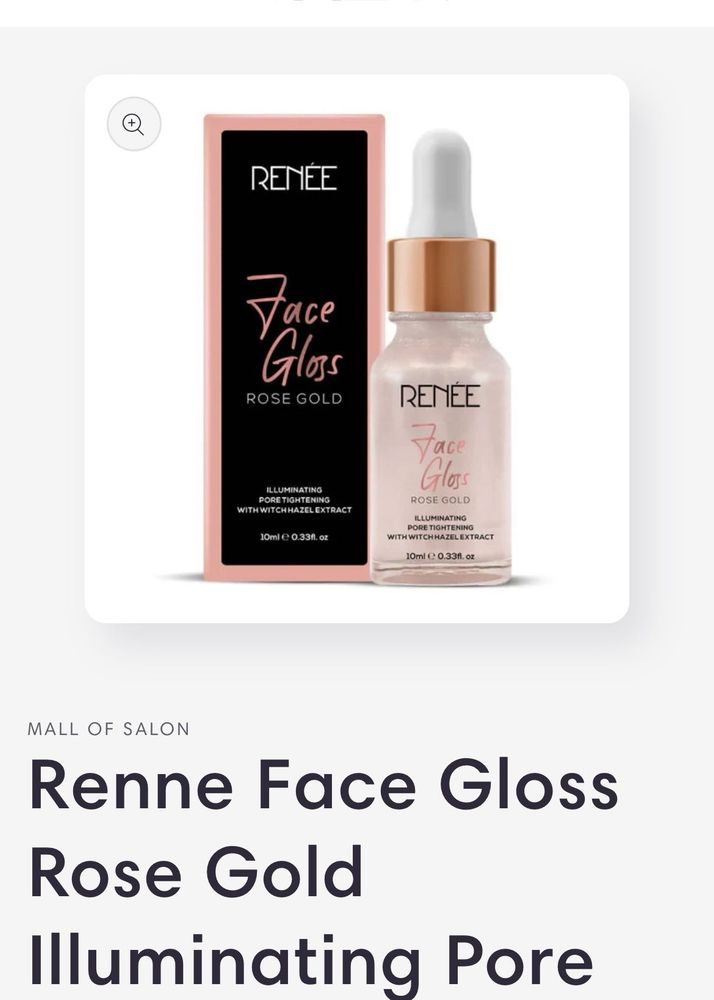 Renee Face Gloss - Rose Gold