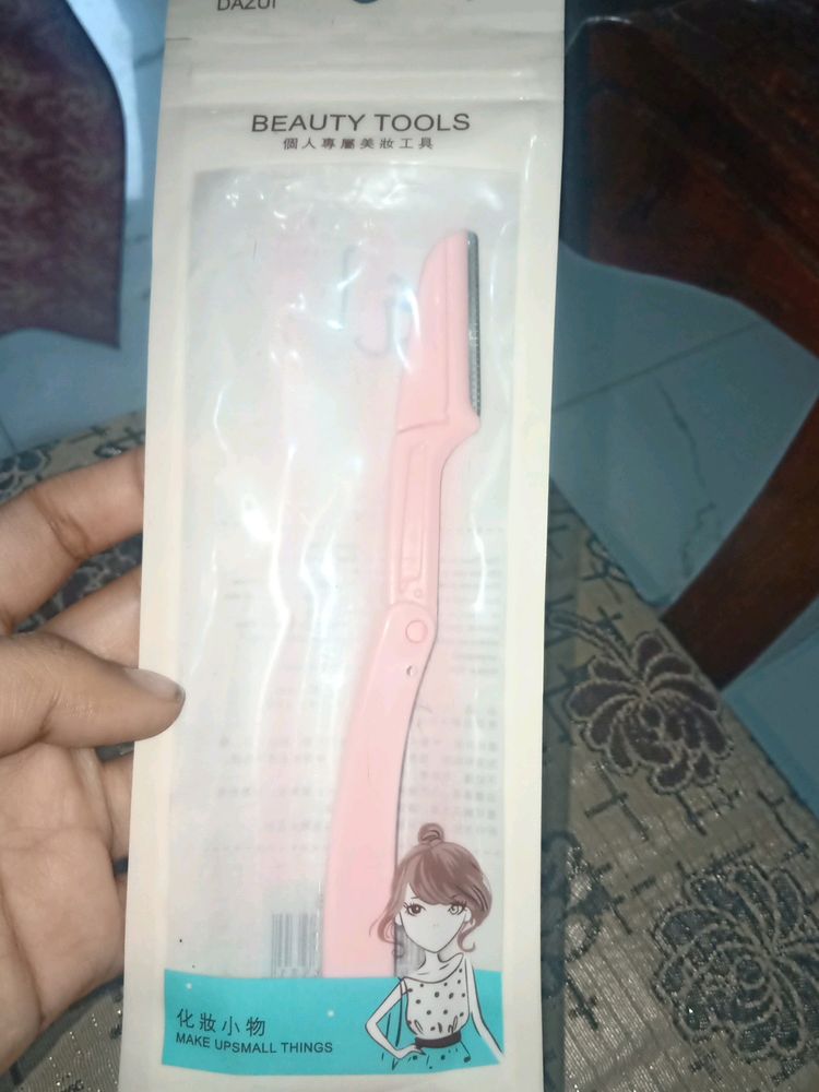 Baby Pink Facial Razor For Women