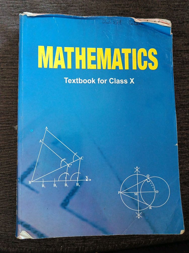Class X Mathematics Textbook