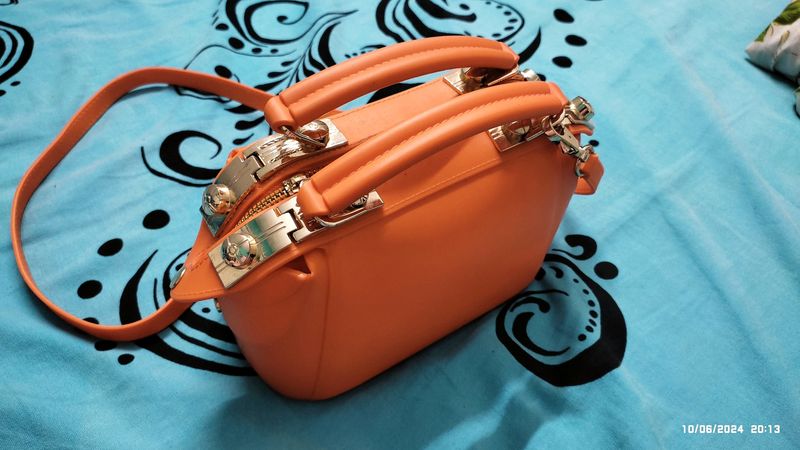 Very Beautiful Handbag With Sling 480/-