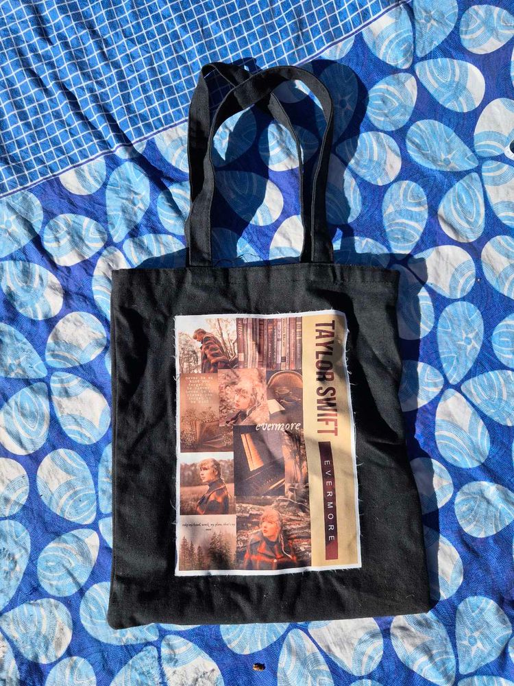 Taylor Swift Evermore Tote Bag