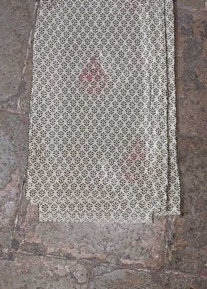 Vintage Silk  Floral Print Saree