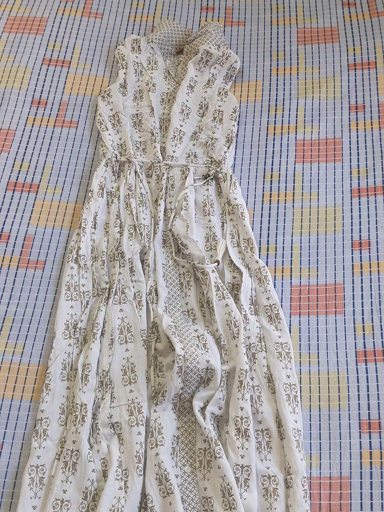 Printed Sleeveless Dress