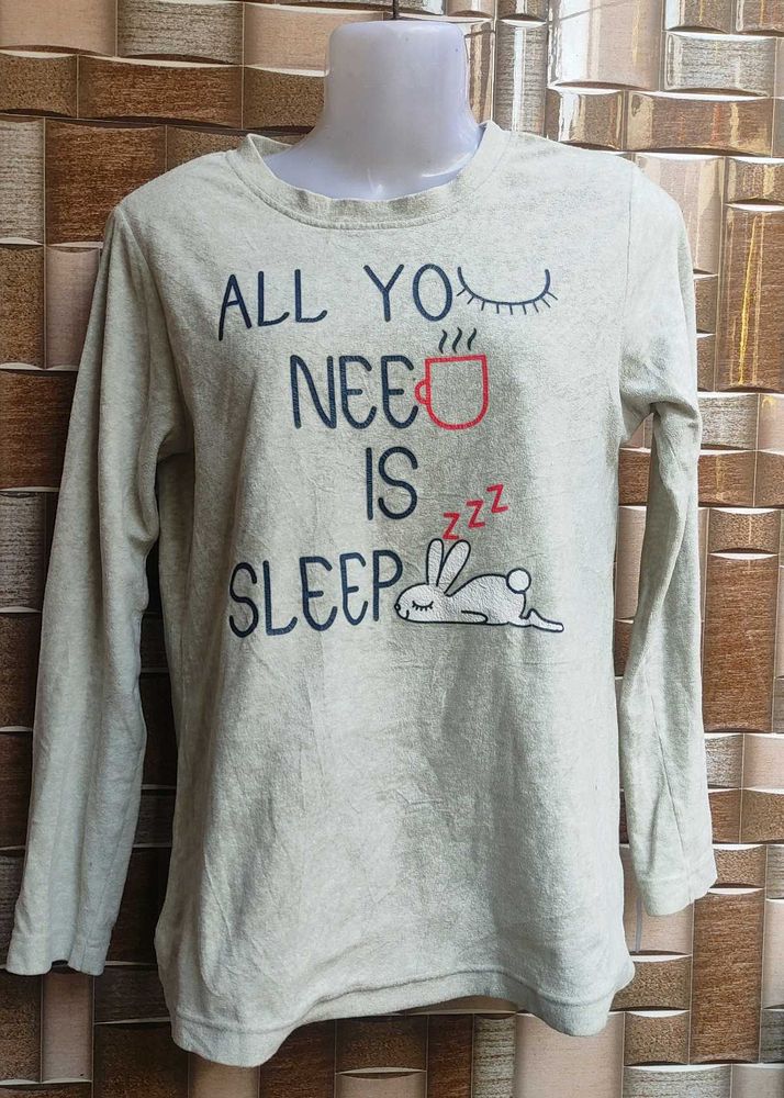 Cute Sleepy Graphic Tee Sweater