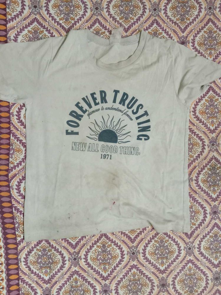 Used T-shirts And Pants.