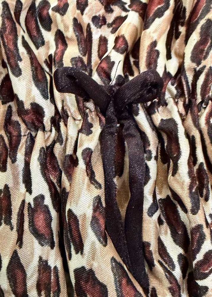Animal Print night Dress